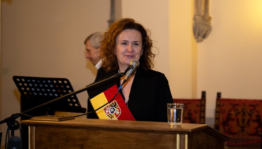 Premiera książki „Urządzamy Wrocław na nowo. Rada Miejska Wrocławia 1990-1994”. Agnieszka Rybczak. Przewodnicząca Rady Miejskiej Wrocławia