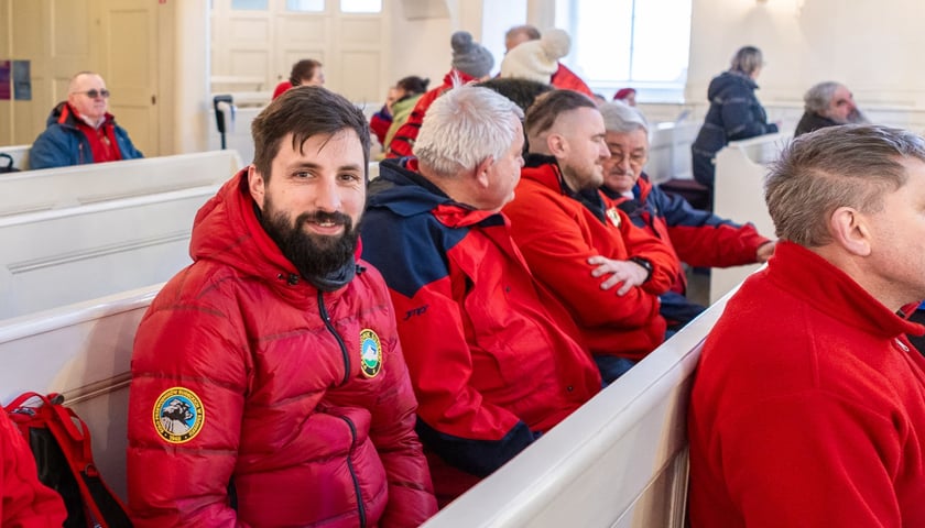 Noworoczne i opłatkowe spotkanie przewodników turystycznych w kościele Opatrzności Bożej