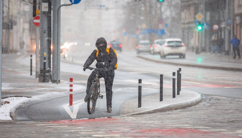 Śnieg we Wrocławiu, 11.01.2025