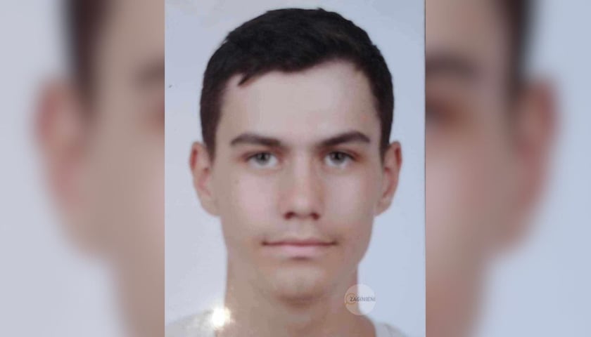 Zaginiony Krystian Słodkiewicz, lat 14