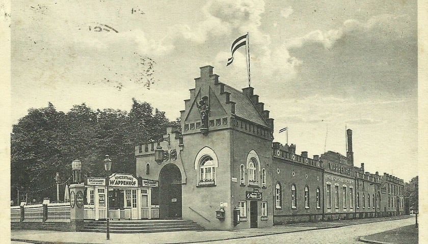 Kompleks gastronomiczno-relaksowy "Wappenhof". Lata 1923–1926. Zdjęcie archiwalne
