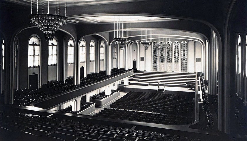 Wrocławski Dom Koncertowy. Lata 1925–1940. Zdjęcie archiwalne