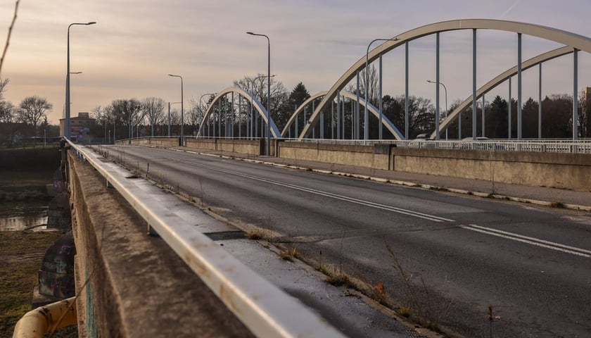 Stary most Chrobrego, styczeń 2025