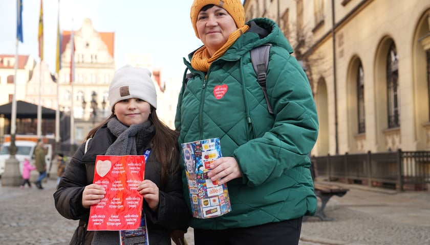Wolontariusze WOŚP we Wrocławiu