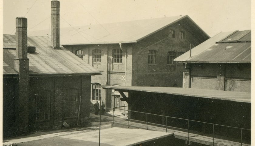 Zakłady Naprawcze Taboru Kolejowego, Breslau Odertor. 1941 rok. Zdjęcie archiwalne