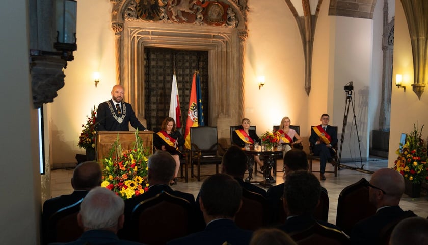 Uroczysta sesja Rady Miejskiej Wrocławia w dniu Święta Wrocławia w 2024 roku