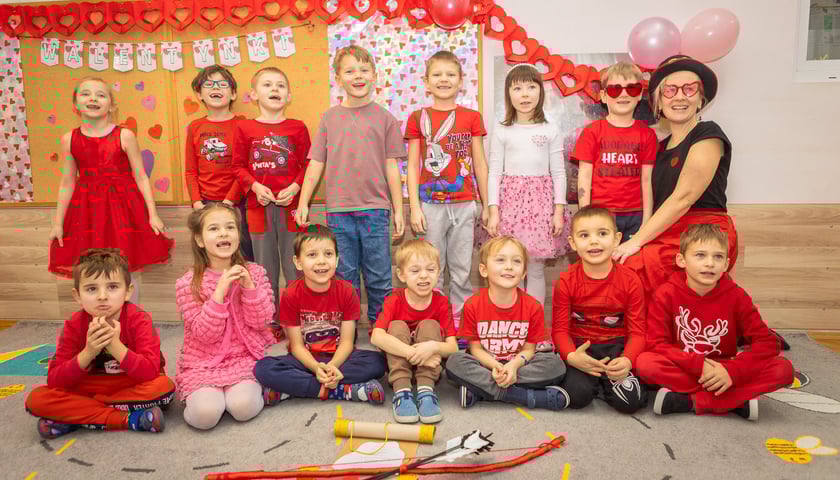 Walentynki w Przedszkolu nr 149 „Tęczowa Polanka” we Wrocławiu - 14.02.2025 r.