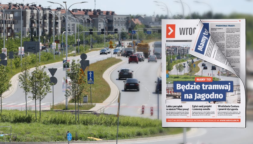 Będzie tramwaj na Jagodno. Minister dał zgodę, ruszy projektowanie trasy [NOWY BIULETYN]