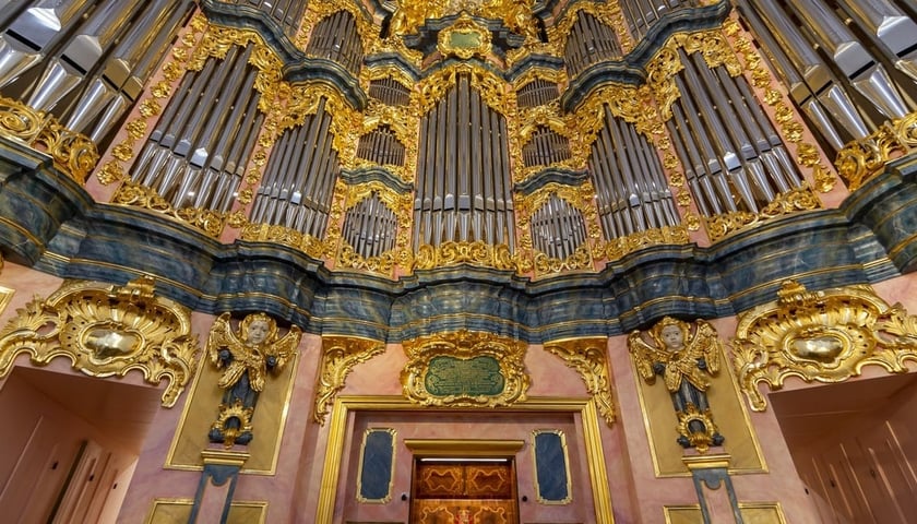 Organy Englera w kościele św. Elżbiety we Wrocławiu.