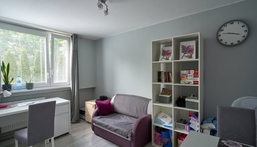 Adaptacja mieszkania na potrzeby opieki wytchnieniowej we Wrocławiu.