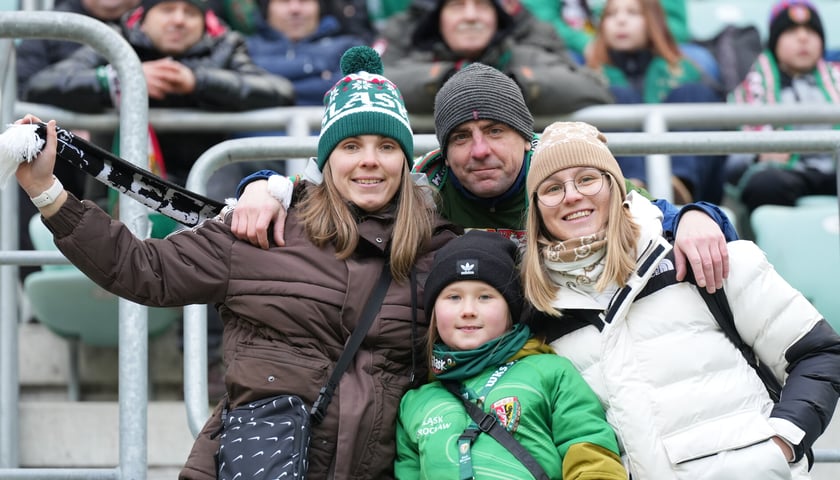 Śląsk Wrocław vs Widzew Łódź - kibice