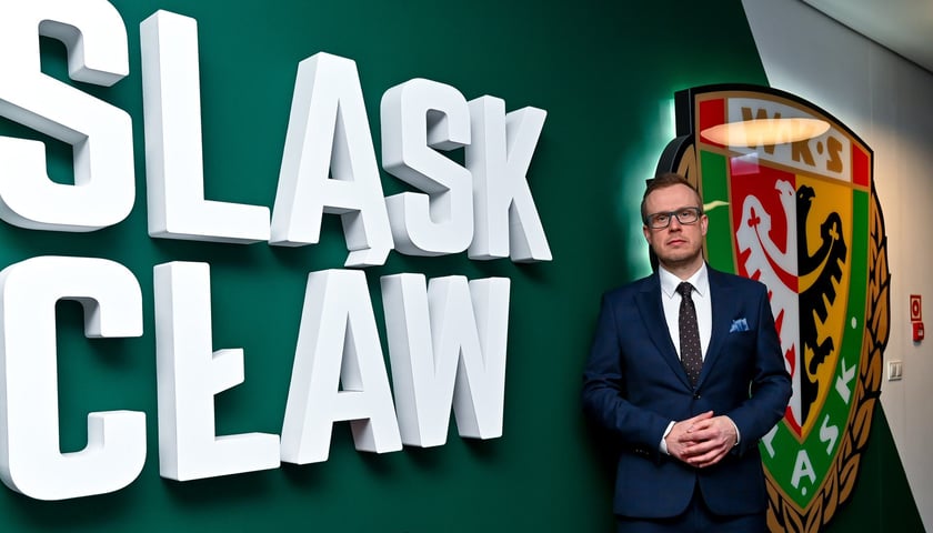 Michał Mazur nowym prezem Śląska Wroclaw