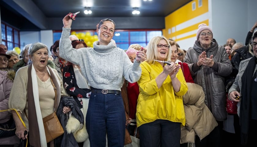 Radość z otwarcia Centrum Aktywności Lokalnej na Szczepinie