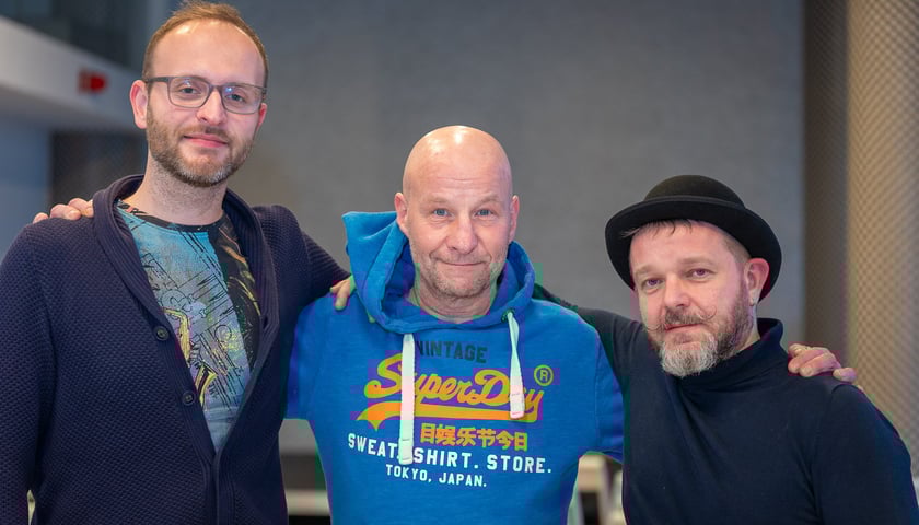 Od lewej: Krystian Piątek, Tomasz Terlecki i Grzegorz Grzeszczyk