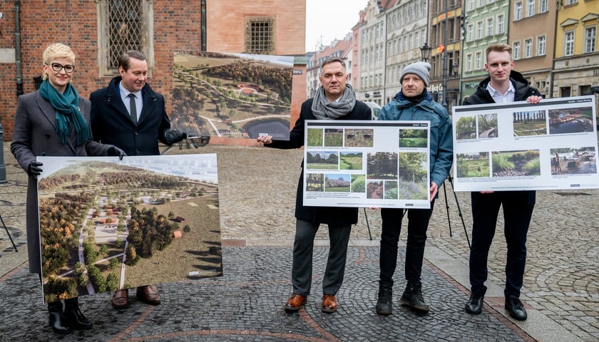 <p>Od lewej: Katarzyna Szymczak-Pomianowska, Michał Młyńczak, Przemysław Matyja, Jacek M&oacute;l i Mikołaj Czerwiński</p>