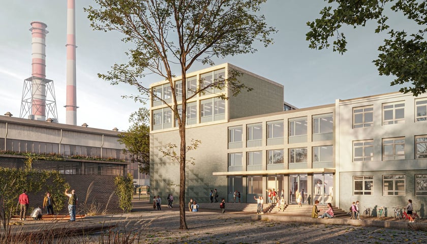 LO nr III we Wrocławiu - wizualizacja przebudowy