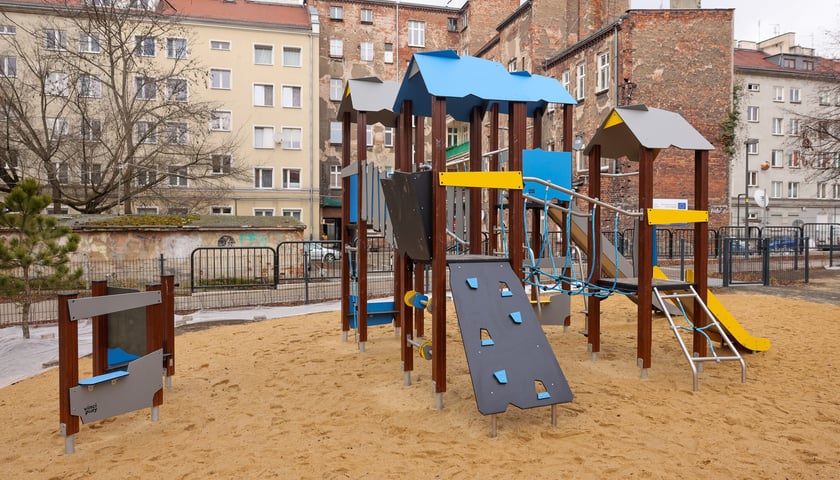 <p>Wyremontowane podw&oacute;rko w kwartale&nbsp;Jaracza &ndash; Orzeszkowej &ndash; Wyszyńskiego - Nowowiejska</p>