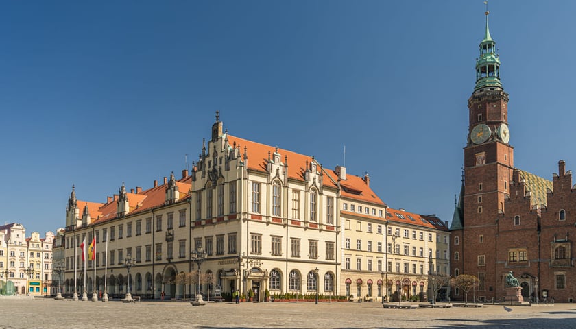 Lockdown we Wrocławiu. Puste ulice. Kwiecień 2020.