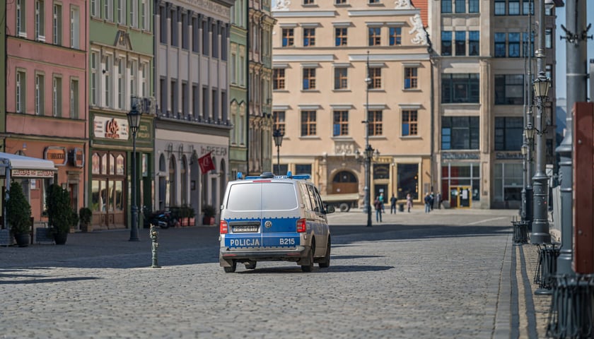 Lockdown we Wrocławiu. Puste ulice. Kwiecień 2020.