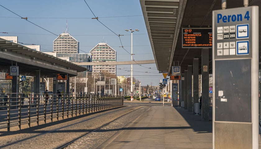 Lockdown we Wrocławiu. Puste ulice. Kwiecień 2020.
