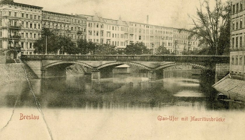 <p>Most Oławski w latach 1900-1905</p>