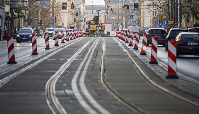 <p>Remont torowiska na Piotra Skargi od 8 marca do drugiej połowy maja 2025.</p>