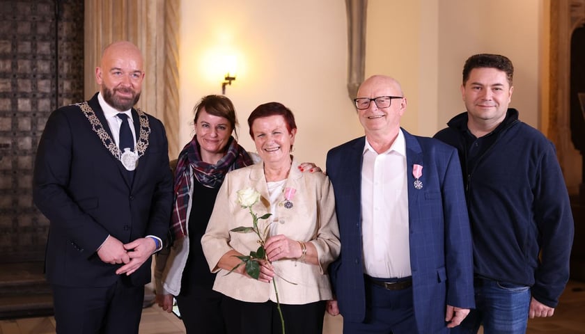 Spotkanie z parami z wieloletnim stażem w Ratuszu - 11.03.2025 r.
