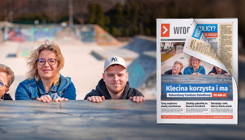Karina Bartosik, Joanna Launer-Kubik, Maciej Leńczyk, czyli zarząd Rady Osiedla Klecina w skateparku przy ul. Wałbrzyskiej