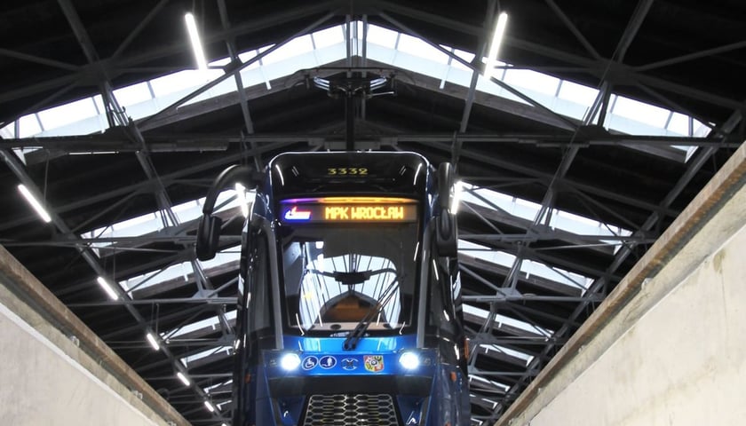 Tramwaj w zajezdni Gaj, zdjęcie ilustracyjne