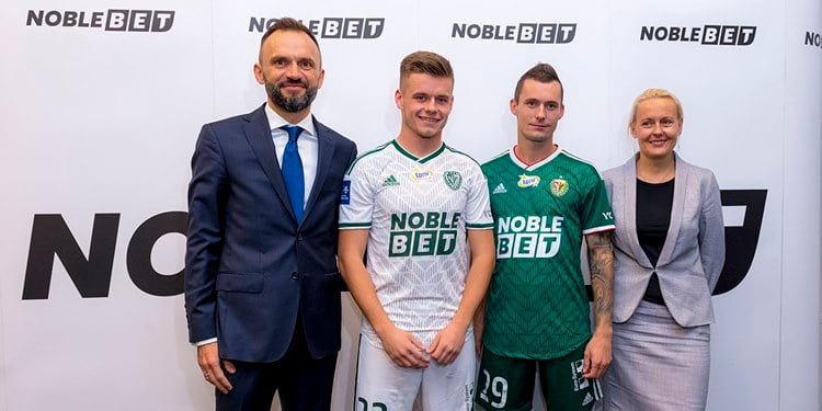 Noblebet nowym głównym sponsorem piłkarskiego Śląska Wrocław