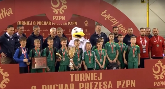 Zespół U12 Śląska Wrocław drugi w turnieju o Puchar Prezesa PZPN