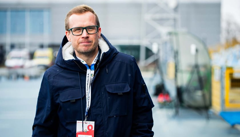 Michał Mazur, nowy prezes Śląska Wrocław