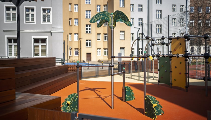 <p>Podw&oacute;rko Wszystkich Mieszkańc&oacute;w po remoncie</p>