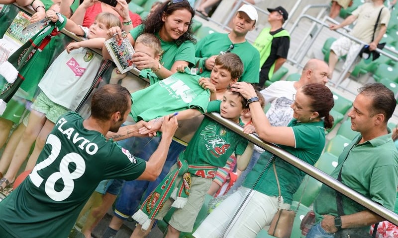 Udana inauguracja Sektora Rodzinnego na meczu Śląska [WIDEO]