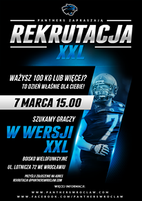 Rekrutacja XXL do Panthers Wrocław