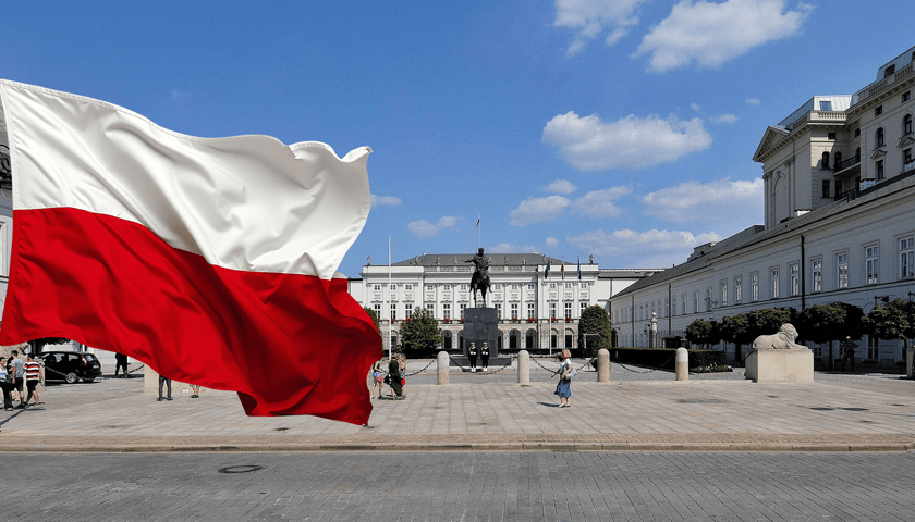 Na zdjęciu Pałac Prezydencki. Sprawdź najważniejsze informacje dotyczące Wyborów na Prezydenta Polski 2025