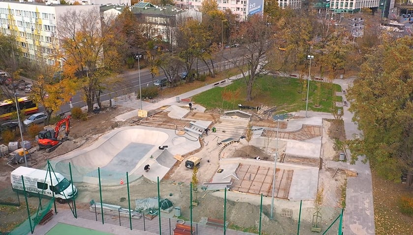 Skatepark przy ul. Borowskiej jeszcze w tym roku