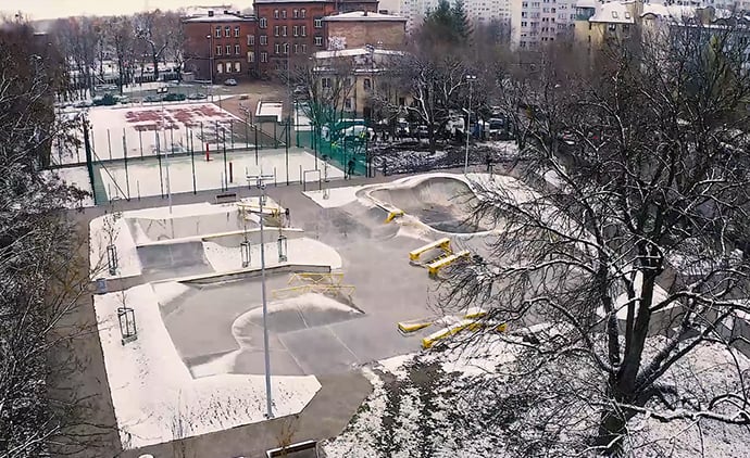 Nowy skatepark w centrum Wrocławia już gotowy