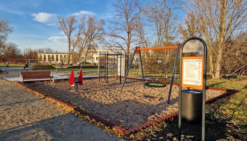 Park na Klecinie, listopad 2024