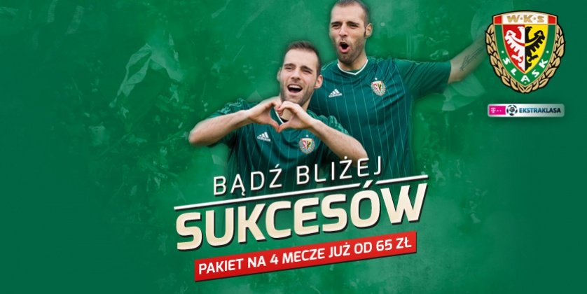 Zniżka cen karnetów na mecze Śląska