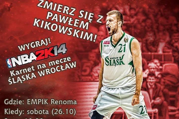 26.10. - zagraj na konsoli z koszykarzami Śląska