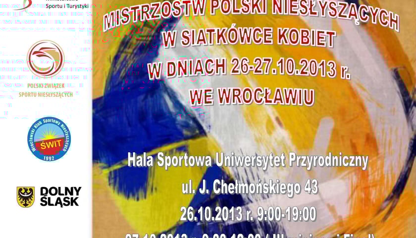 26-27.10. – MP niesłyszących w siatkówce kobiet