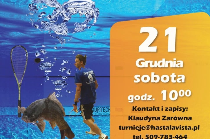 21.12. – turniej squasha Karp Cup
