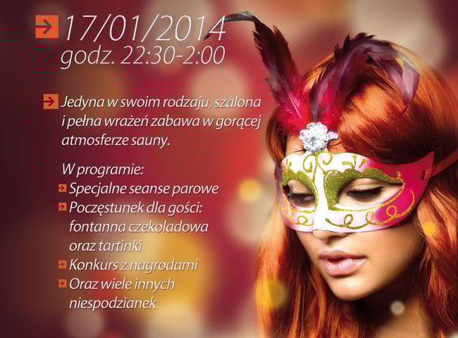 17.1. - Karnawałowa Noc Saunowa