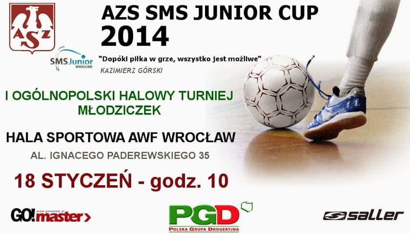 18.01 – piłkarski turniej halowy młodziczek