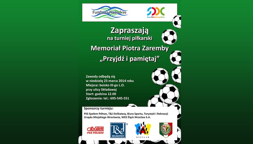 23.03 – Memoriał Piotra Zaremby