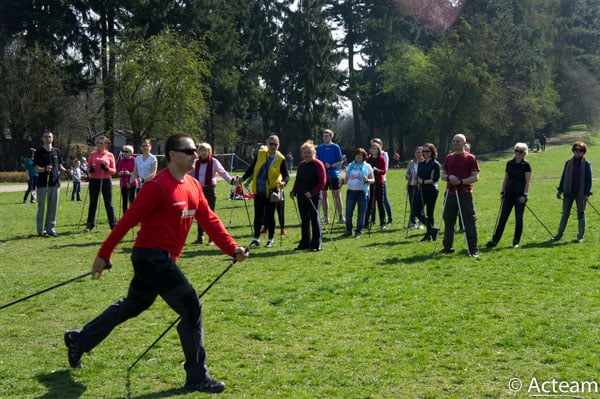 13.04 – trening ogólnorozwojowy Nordic Walking