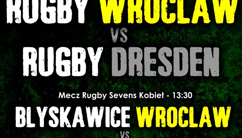 W sobotę turniej rugby Wrocław CUP