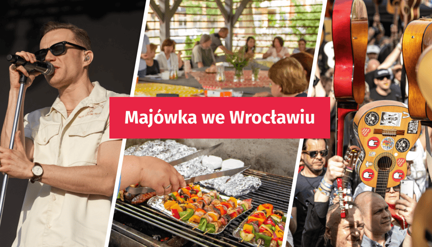 Na zdjęciu 3-majówka, grill oraz Gitarowy Rekord Świata. Sprawdź, jak spędzić majówkę we Wrocławiu!