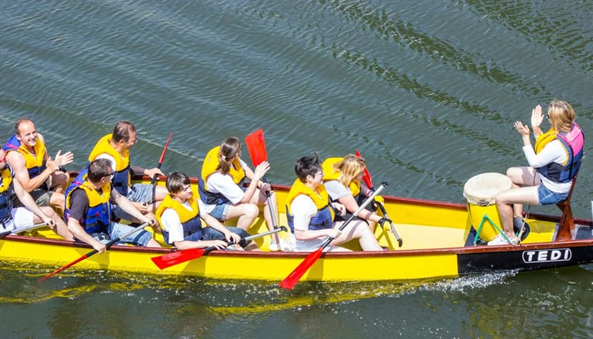 Wyścigi na Łodziach Smoczych Tumski Cup 2015